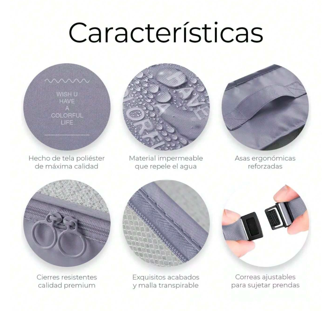 Kit 8 Pz Organizador de Maletas - CuriFinds®