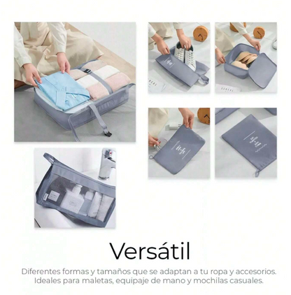 Kit 8 Pz Organizador de Maletas - CuriFinds®