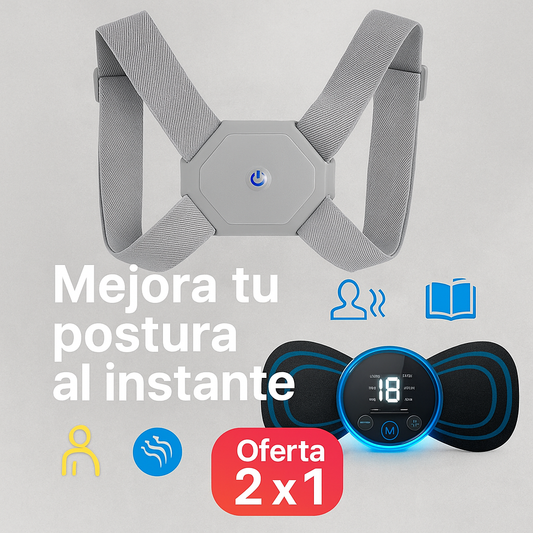 TheraNova® | Corrector de Postura + 🎁 e-Book GRATIS