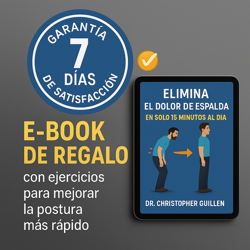 TheraNova® | Corrector de Postura + 🎁 e-Book GRATIS
