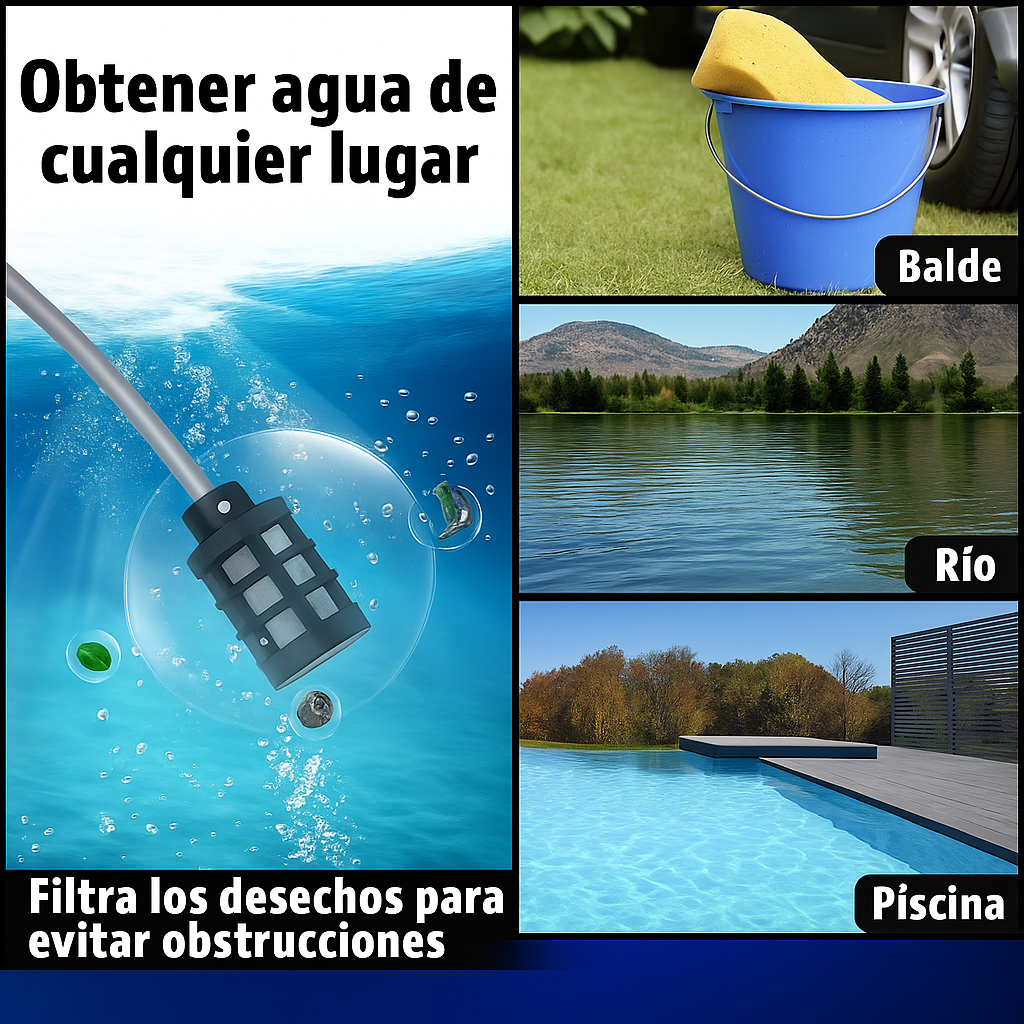 Hidrolavadora HydroMax 3 en 1 de 48 V⚡ + Kit Gratis 🎁