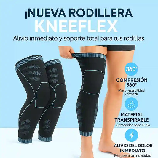 Rodillera Larga De Compresión De Rodilla