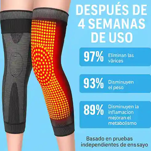 Rodillera Larga De Compresión De Rodilla