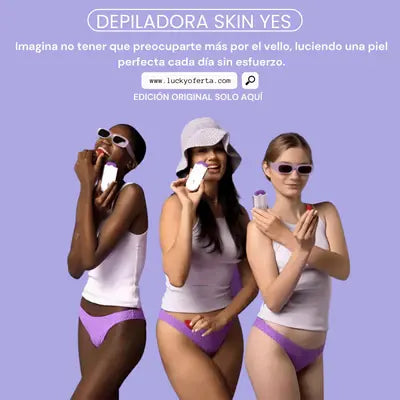 Depilador Skin Yess + 🎁E-book Gratis (Cuidado de la piel)