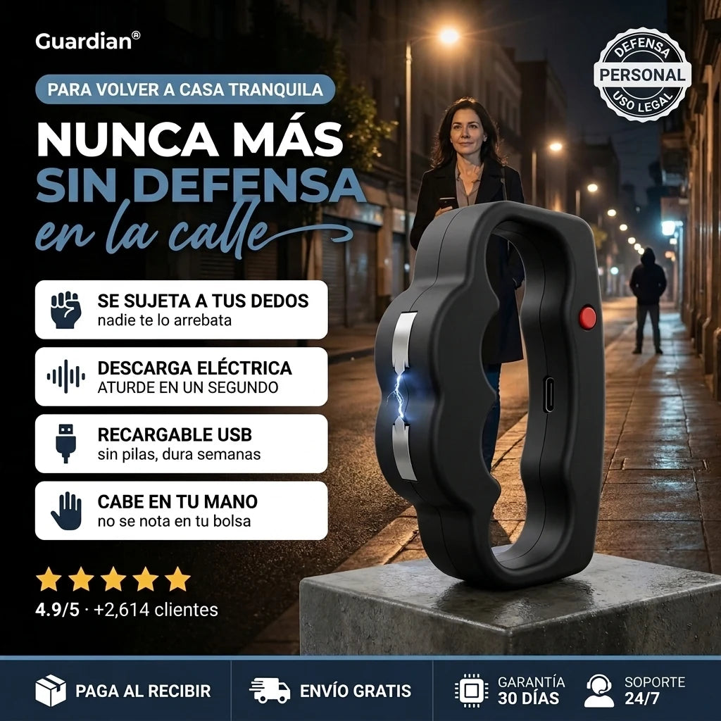 Guardian - nunca más sin defensa en la calle