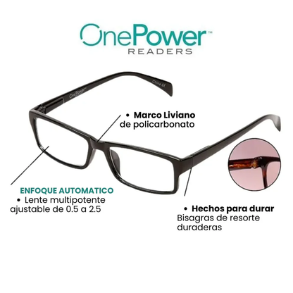 Oferta 2x1: Lentes Multienfoque de Lectura | One Power Readers ® + e-Book Gratis🎁