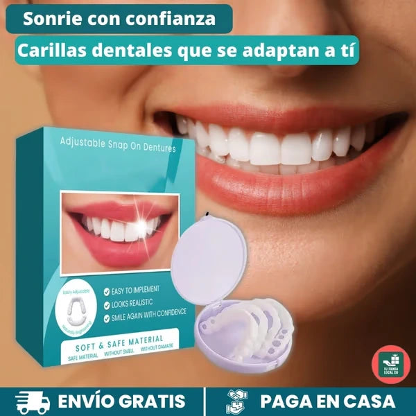 Oferta 2x1: Snap On Smile | Carillas Dentales Premium