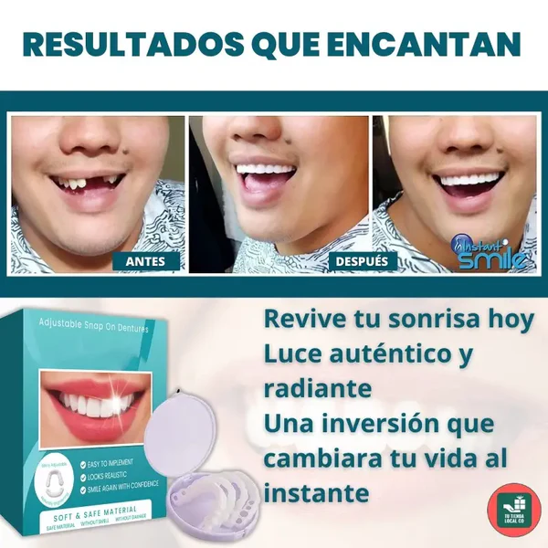 Oferta 2x1: Snap On Smile | Carillas Dentales Premium