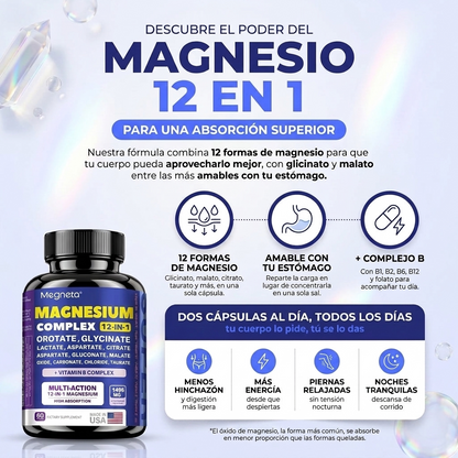 12 formas de magnesio para una absorción superior
